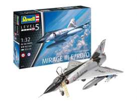 Military Vehicles  - Dassault Mirage III E  - 1:32 - Revell - Germany - 03919 - revell03919 | Toms Modelautos