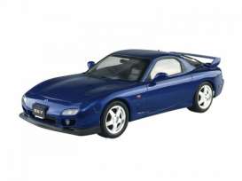 Mazda  - RX7 FD3S 1999 innocent blue - 1:24 - Aoshima - 15498 - abk15498 | Toms Modelautos