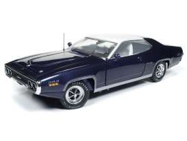 Plymouth - Satellite Sebring PLus 1971 violet poly/white - 1:18 - Auto World - AMM1146 | Tom's Modelauto's Plymouth - Satellite Sebring PLus 1971 violet poly/white - 1:18 - Auto World - AMM1146 | Tom's Modelauto's