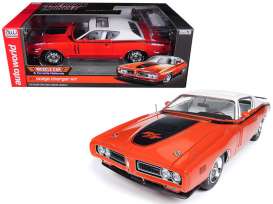 Dodge - Charger R/T Hardtop 1971 orange/white - 1:18 - Auto World - amm1148 - AMM1148 | Toms Modelautos Dodge - Charger R/T Hardtop 1971 orange/white - 1:18 - Auto World - amm1148 - AMM1148 | Toms Modelautos