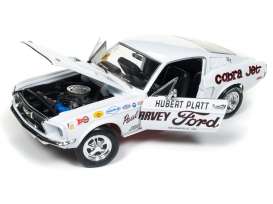 Ford  - Mustang 2+2 *Hubert Platt* 1965 white - 1:18 - Auto World - 247 - AW247 | Toms Modelautos