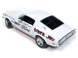 Ford  - Mustang 2+2 *Hubert Platt* 1965 white - 1:18 - Auto World - 247 - AW247 | Toms Modelautos