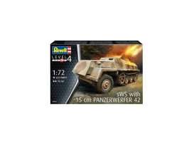 Military Vehicles  - 15cm Panzerwerfer 42 auf sWS  - 1:72 - Revell - Germany - 03264 - revell03264 | Toms Modelautos