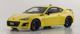 Subaru  - BRZ 2017 yellow - 1:18 - Kyosho - KSR18027y - kyoKSR18027y | Toms Modelautos