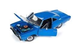 Plymouth - 1968 blue/black - 1:18 - Auto World - AMM1125 | Tom's Modelauto's Plymouth - 1968 blue/black - 1:18 - Auto World - AMM1125 | Tom's Modelauto's