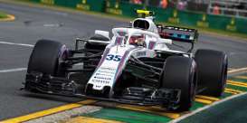 Williams Mercedes Benz - FW41 2018 white/red-blue stripes - 1:18 - Minichamps - 110180035 - mc110180035 | Toms Modelautos