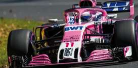 Force India Mercedes Benz - VJM11 2018 pink - 1:43 - Minichamps - 417180011 - mc417180011 | Toms Modelautos