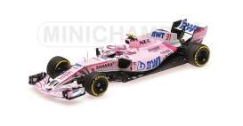 Force India Mercedes Benz - VJM11 2018 pink - 1:43 - Minichamps - 417189031 - mc417189031 | Toms Modelautos