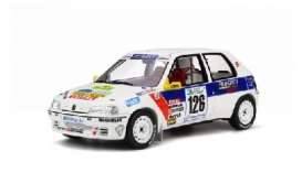 Peugeot  - white/bleu - 1:18 - OttOmobile Miniatures - otto282 | Toms Modelautos