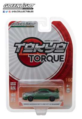 Nissan - Skyline GT-R R34 2000 green - 1:64 - GreenLight - 47010F - gl47010F | Tom's Modelauto's Nissan - Skyline GT-R R34 2000 green - 1:64 - GreenLight - 47010F - gl47010F | Tom's Modelauto's
