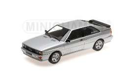 Audi - Quattro 1980 silver - 1:18 - Minichamps - mc155016122 | Tom's Modelauto's Audi - Quattro 1980 silver - 1:18 - Minichamps - mc155016122 | Tom's Modelauto's