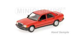 Mercedes Benz - 190E 1982 red - 1:18 - Minichamps - 155037000 - mc155037000 | Toms Modelautos Mercedes Benz - 190E 1982 red - 1:18 - Minichamps - 155037000 - mc155037000 | Toms Modelautos
