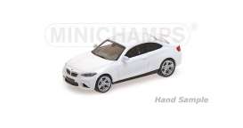 BMW  - M2 2016 white - 1:87 - Minichamps - 870027004 - mc870027004 | Toms Modelautos