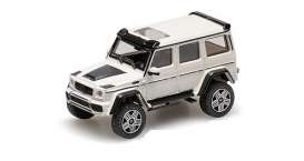 Brabus Mercedes Benz - 4x4² 2016 white - 1:87 - Minichamps - 870037200 - mc870037200 | Toms Modelautos