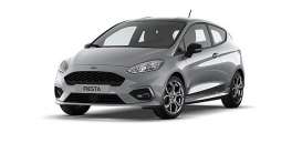 Ford  - Fiesta ST 2018 silver/black - 1:87 - Minichamps - 870087101 - mc870087101 | Toms Modelautos