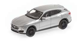Maserati  - Levante 2018 silver - 1:87 - Minichamps - 870123200 - mc870123200 | Toms Modelautos