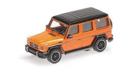 Mercedes Benz  - AMG G65 2015 orange - 1:87 - Minichamps - 870037000 - mc870037000 | Toms Modelautos