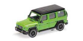 Mercedes Benz  - AMG G65 2015 green - 1:87 - Minichamps - 870037002 - mc870037002 | Toms Modelautos