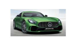 Mercedes Benz  - AMG GT-R 2017 green - 1:87 - Minichamps - 870037220 - mc870037220 | Toms Modelautos