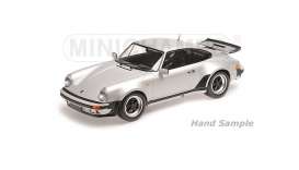 Porsche - 911 Turbo 1977 silver - 1:87 - Minichamps - 870066102 - mc870066102 | Tom's Modelauto's Porsche - 911 Turbo 1977 silver - 1:87 - Minichamps - 870066102 - mc870066102 | Tom's Modelauto's