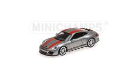 Porsche - 911 R 2016 silver - 1:87 - Minichamps - mc870066221 | Tom's Modelauto's Porsche - 911 R 2016 silver - 1:87 - Minichamps - mc870066221 | Tom's Modelauto's