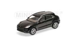 Porsche  - Macan Turbo 2013 black - 1:87 - Minichamps - 870067001 - mc870067001 | Toms Modelautos