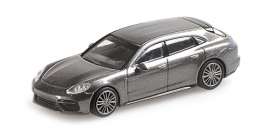 Porsche  - Panamera Sport 2017 grey - 1:87 - Minichamps - 870067112 - mc870067112 | Toms Modelautos