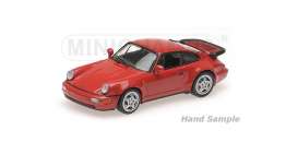 Porsche - 911 Turbo 1990 red - 1:87 - Minichamps - 870069100 - mc870069100 | Tom's Modelauto's Porsche - 911 Turbo 1990 red - 1:87 - Minichamps - 870069100 - mc870069100 | Tom's Modelauto's