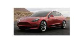 Tesla  - Model 3 2018 red - 1:87 - Minichamps - 870148200 - mc870148200 | Toms Modelautos