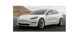 Tesla  - Model 3 2018 white - 1:87 - Minichamps - 870148202 - mc870148202 | Toms Modelautos