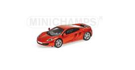 McLaren - MP4-12C 2012 orange-red - 1:87 - Minichamps - mc877133020 | Tom's Modelauto's McLaren - MP4-12C 2012 orange-red - 1:87 - Minichamps - mc877133020 | Tom's Modelauto's