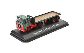 Scania  - 110 Day Cab green/red - 1:76 - Magazine Models - STOjv9109 - magSTOjv9109 | Toms Modelautos