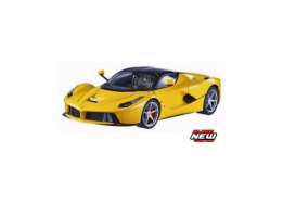 Ferrari - yellow - 1:64 - Bburago - bura56601y | Tom's Modelauto's Ferrari - yellow - 1:64 - Bburago - bura56601y | Tom's Modelauto's