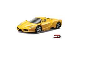 Ferrari  - yellow - 1:64 - Bburago - 56604y - bura56604y | Toms Modelautos