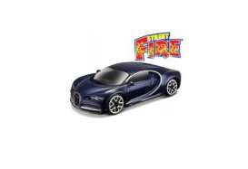 Bugatti - Chiron dark blue - 1:43 - Bburago - bura30348db | Tom's Modelauto's Bugatti - Chiron dark blue - 1:43 - Bburago - bura30348db | Tom's Modelauto's