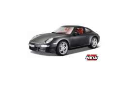 Porsche  - grey - 1:18 - Maisto - 31692gy - mai31692gy | Toms Modelautos