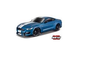 Ford - Shelby GT350 blue/white - 1:24 - Maisto - mai81724b | Tom's Modelauto's Ford - Shelby GT350 blue/white - 1:24 - Maisto - mai81724b | Tom's Modelauto's