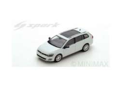 Volkswagen  - Golf 2014 white - 1:43 - Spark - SDC014 - spaSDC014 | Toms Modelautos
