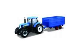 New Holland - blue/black - 1:32 - Bburago - bura44061 | Tom's Modelauto's New Holland - blue/black - 1:32 - Bburago - bura44061 | Tom's Modelauto's