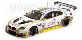 BMW  - M6 2017 white/black - 1:18 - Minichamps - 155172688 - mc155172688 | Toms Modelautos