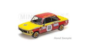 BMW  - 2002 1970 red/yellow - 1:18 - Minichamps - 155702668 - mc155702668 | Toms Modelautos