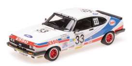 Ford - Capri 3.0 1981 white/blue/red - 1:18 - Minichamps - 155818633 - mc155818633 | Tom's Modelauto's Ford - Capri 3.0 1981 white/blue/red - 1:18 - Minichamps - 155818633 - mc155818633 | Tom's Modelauto's