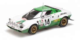 Lancia - Stratos 1975 white/green - 1:18 - Minichamps - mc155751714 | Tom's Modelauto's Lancia - Stratos 1975 white/green - 1:18 - Minichamps - mc155751714 | Tom's Modelauto's