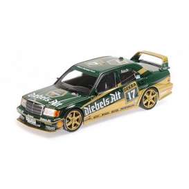 Mercedes Benz  - 190E 1992 black - 1:18 - Minichamps - 155923617 - mc155923617 | Toms Modelautos