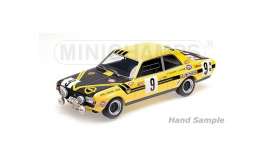 Opel  - Commodore 1970 black/yellow - 1:18 - Minichamps - 155704609 - mc155704609 | Toms Modelautos