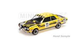 Opel  - Commodore 1970 black/yellow - 1:18 - Minichamps - 155704611 - mc155704611 | Toms Modelautos