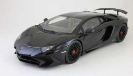 Lamborghini - Aventador SV 2015 black - 1:18 - Kyosho - kyo9521bk | Tom's Modelauto's Lamborghini - Aventador SV 2015 black - 1:18 - Kyosho - kyo9521bk | Tom's Modelauto's