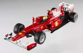 Ferrari  - 2010 red - 1:18 - Hotwheels - mvT6288 - hwmvT6288 | Toms Modelautos