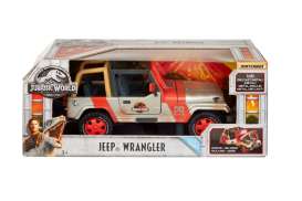 Jeep  - Jurassic World 2 red/silver - 1:18 - Matchbox - FRM53 - MatFRM53 | Toms Modelautos