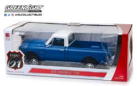 Chevrolet  - C-10 1970 darl poly blue - 1:18 - Highway 61 - hwy18011 - hwy18011 | Toms Modelautos